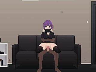 the cute reapers suddenly appeared in my room, ready to engage in hentai anime activities