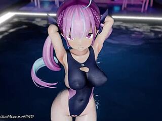 Big tits and ass bounce in Connection Dance