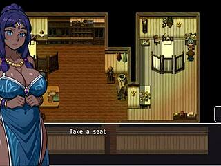 Lost lagoon harem hentai game ep 4 sexy nurse performs naked examination on male for first time