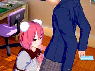 3d cartoon anime with big tits rubbing