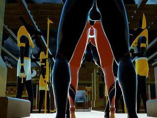 Candace in Double Penetration Anime Adventure.