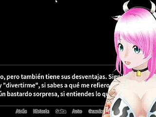 Maid boy orgy at Otoko Manor in Spanish gameplay