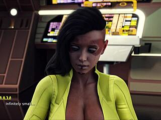 Beautiful women surrounded by fame in a 3D animated series
