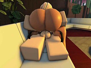 Special sex adventure with a friend in an animated condo