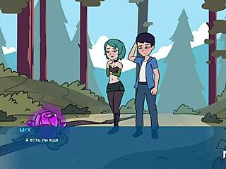 Cartoon porn with a big ass teen getting licked and creampied