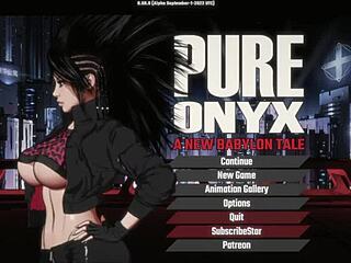Get some adult fun with Pure Onyx, an anime-style video game