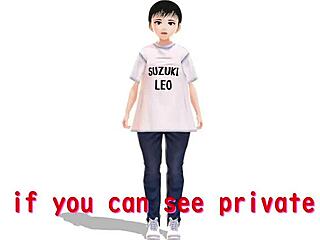 Anime Girl Swims In Micro Bikini