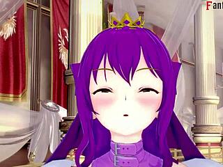 Scáthach-Skadi having wild sex in fantasy throne POV! 🔥