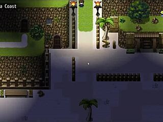 Lost lagoon harem hentai game ep 4 sexy nurse performs naked examination on male for first time