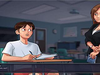 exploring the latest episode of summer time saga unc part 17 in this hentai game anime cartoon series with unique characters and storylines