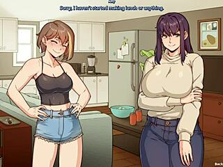 Chloe WATCHES Amy MASTURBATE and JERKS Futa Cock