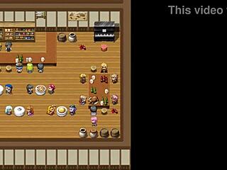 um cliente tarado pega nos peitos da garçonete em philana and the elixir of life parte 2