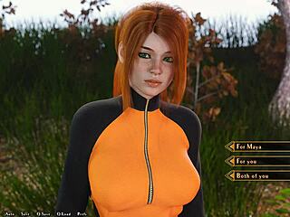 Jill Path in 3D animated porn: Being a dick
