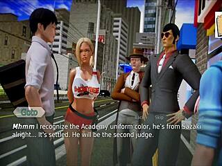 Intense Action In Academy 36 Hentai Game