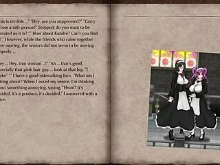 Hentai game action in the Night of R series, Scene 25