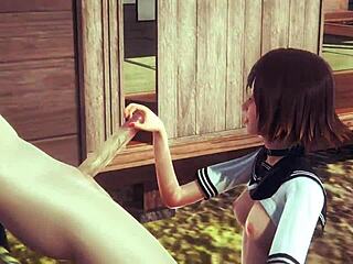 Wanna see Mia jerk and get creampied in uncensored hentai?