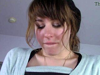 Brunette teen wants to get pregnant