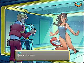 Play Space Rescue Code Pink with hot anime babes