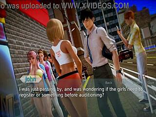 Intense Action In Academy 36 Hentai Game