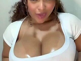 Beautiful black woman enjoys a relaxing spa treatment