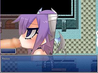 Mgq Paradox Remi scenes in hentai game with small tits and monster action