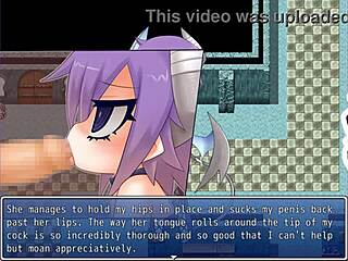 Mgq Paradox Remi scenes in hentai game with small tits and monster action
