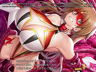 Taimanin RPGX scene 83 explodes with intense hentai action! English subbed!