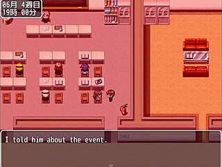 Massaging My Friend's Big Tits in the School Pool - Game of Busty JK Part 2