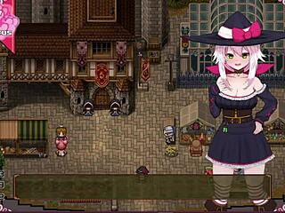 Little witch bruxinha turns nymphomaniac and fucks everyone in the city