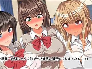 Big Dick Dominates Big-Breasted Hentai Girls