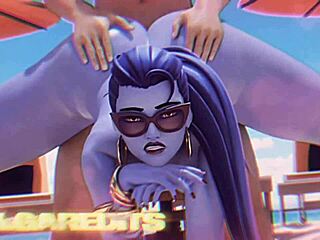 Overwatch tribute with some Futa action