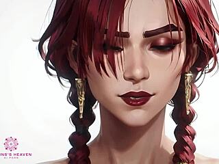 Redhead gets her ass fucked and creampied in HD