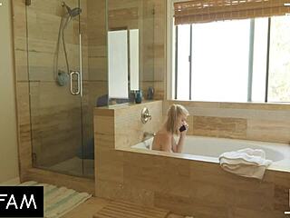 Stepbro caught jerking while stepsis washes in bathroom! What now?