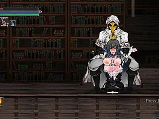 Hentai game action in the Night of R series, Scene 25