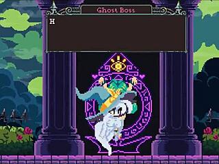 Flip Witch Pixel Hentai Game Ep 13 Features Monster Cock Titjob