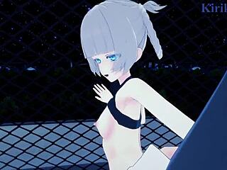 Intense sex with Nazuna nanakusa in Call of the night