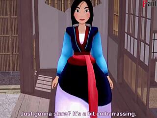 Fa Mulan getting wild in full fantasy 3D hentai action 😍