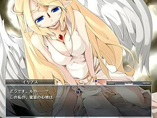 Beautiful anime porn with Iris, the seductive video game character