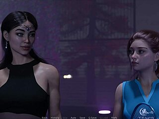 stephanie silveira and tifany rocha star in a public swing group scene on sheer red