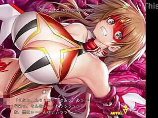 Taimanin RPGX scene 83 explodes with intense hentai action! English subbed!