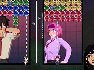 The loser gets fucked by the winner in this hentai! 😏