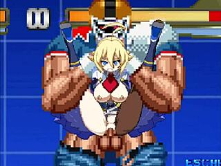 Mugen Brian in a wild anime cumshot action