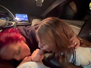 My friend and I had a bisexual experience with my boss in his car