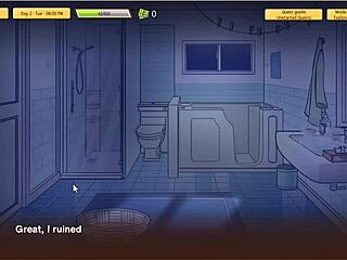 Animated hentai with busty girls and commented gameplay