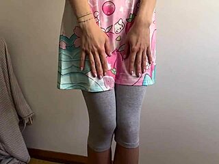 Horny step sis makes me cum in her kinky panties!