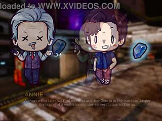 Hey, check out these big tits in that hentai game Eternum 279