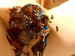 Japanese Gay Cooks Up Steamy Chocolate Banana Play