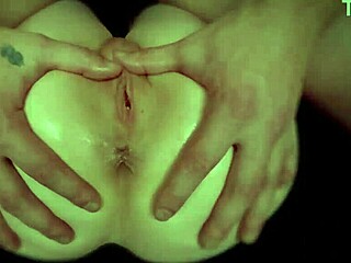 Tiny Petite Girl's Passionate Pussy Fucking Climax