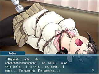 teacher punishes ojou-sama in lesson