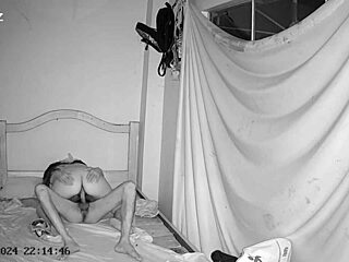 Latina Amateur Masturbates In The Room During Gay Sex Session.